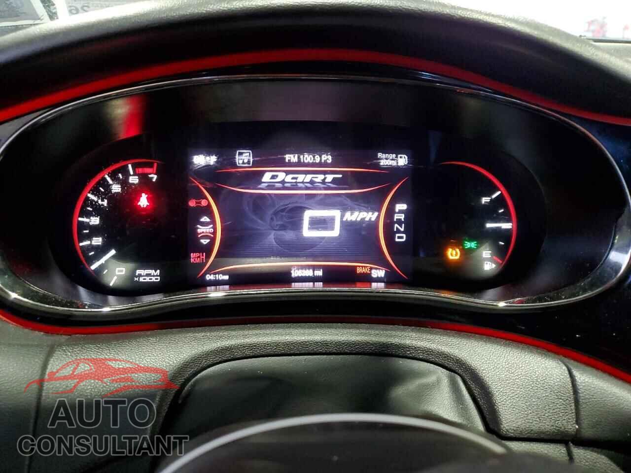 DODGE DART 2014 - 1C3CDFEB0ED868678