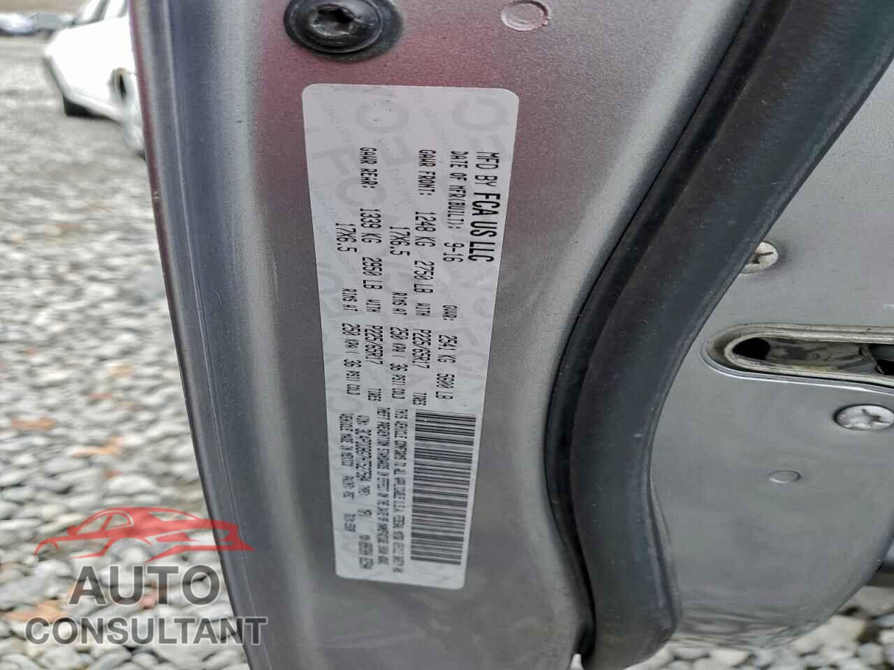DODGE JOURNEY 2017 - 3C4PDDBG7HT527584