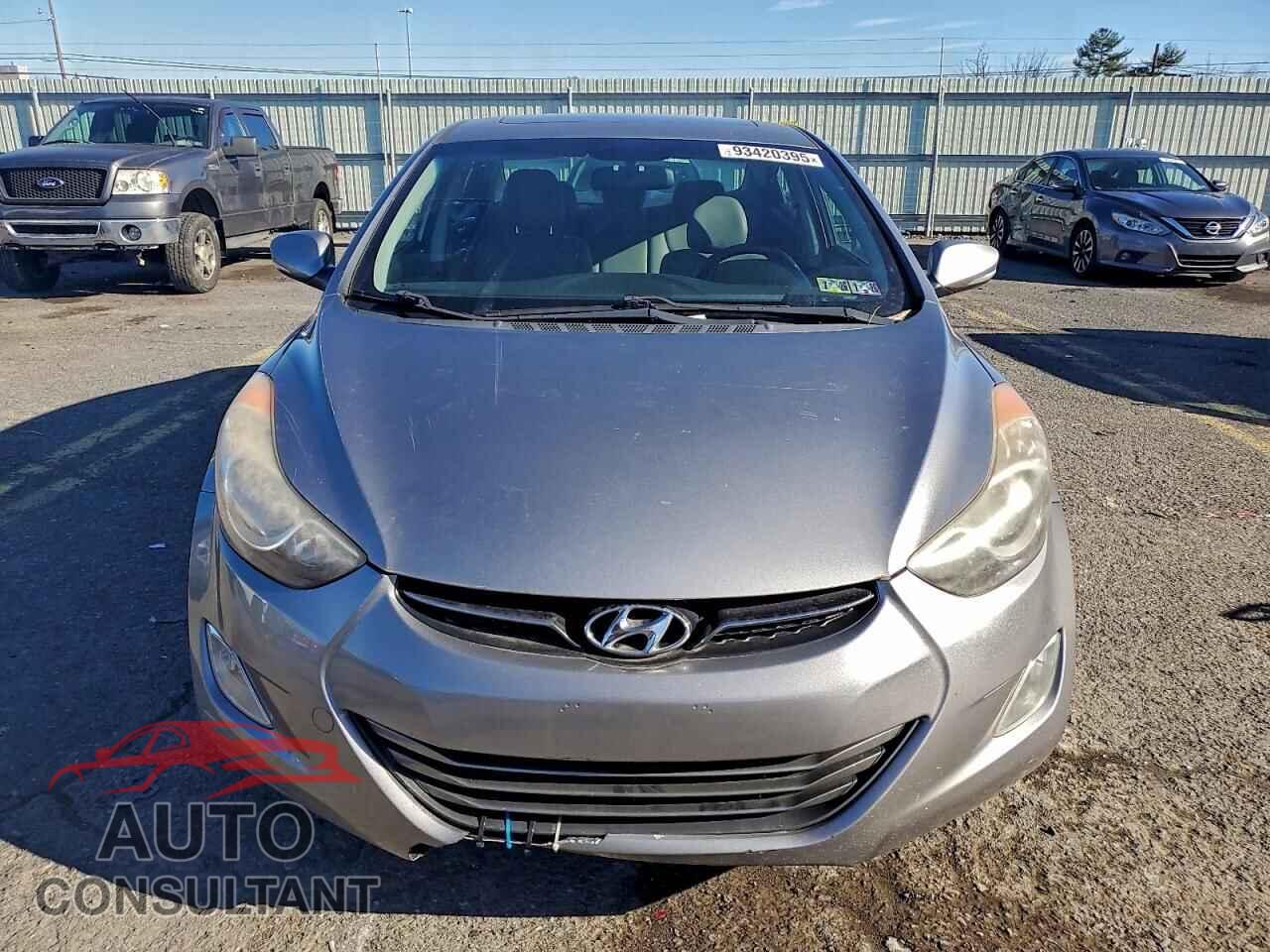 HYUNDAI ELANTRA 2012 - KMHDH4AE6CU312196