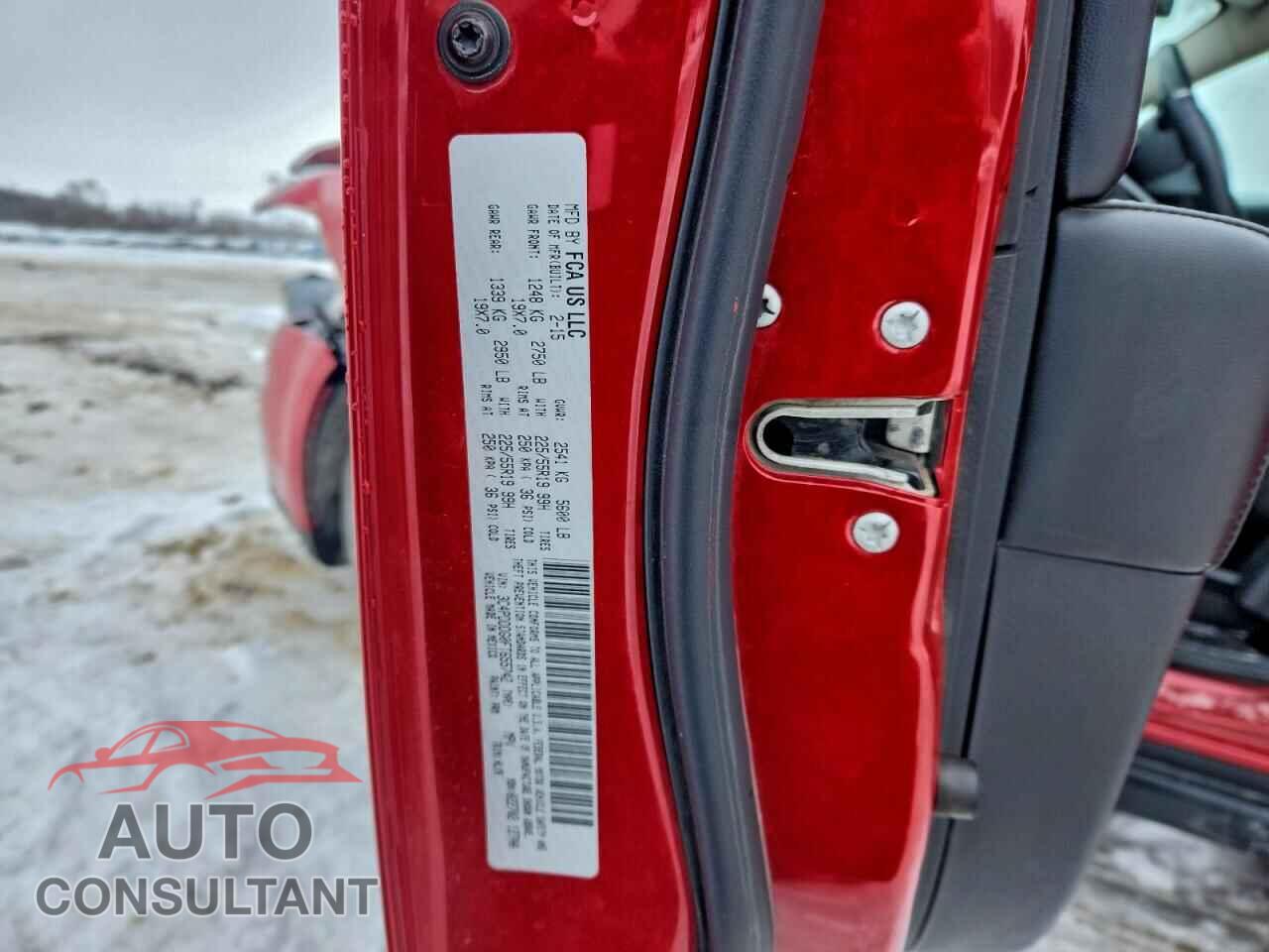 DODGE JOURNEY 2015 - 3C4PDDDG0FT655742