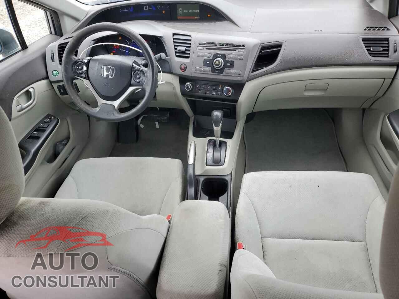 HONDA CIVIC 2012 - 19XFB2F52CE095210