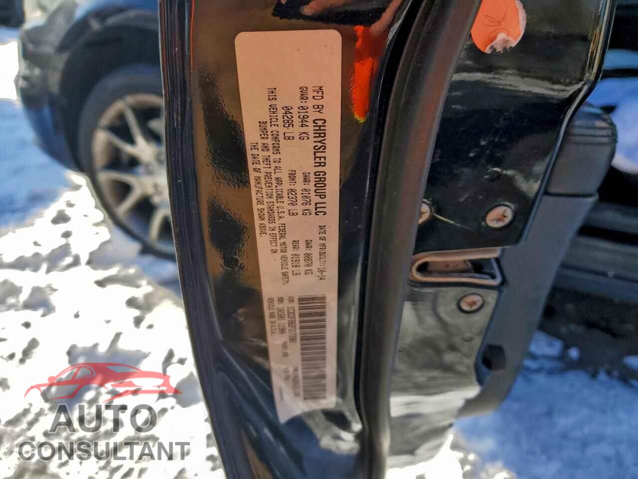 DODGE DART 2015 - 1C3CDFBB2FD173981