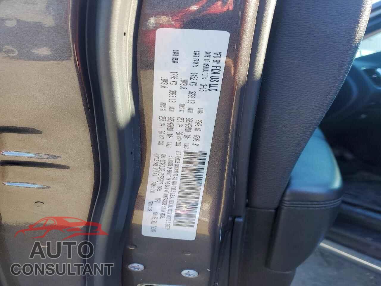 DODGE DURANGO 2015 - 1C4RDJDG1FC795737