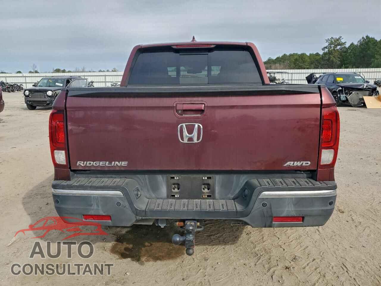 HONDA RIDGELINE 2017 - 5FPYK3F76HB034029