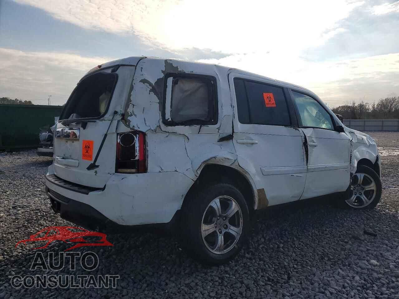 HONDA PILOT 2012 - 5FNYF3H45CB043393