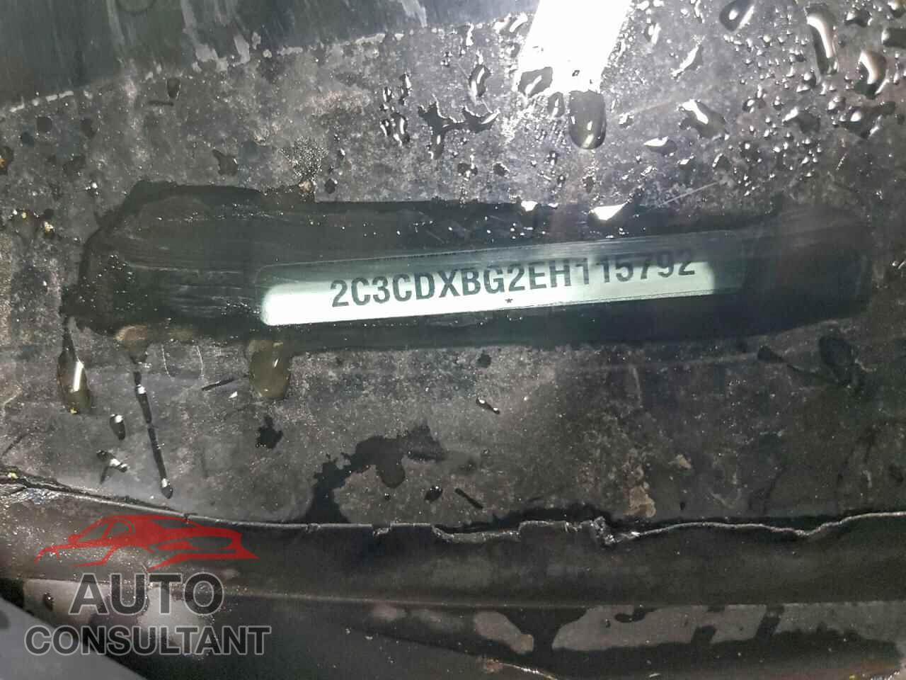 DODGE CHARGER 2014 - 2C3CDXBG2EH115792