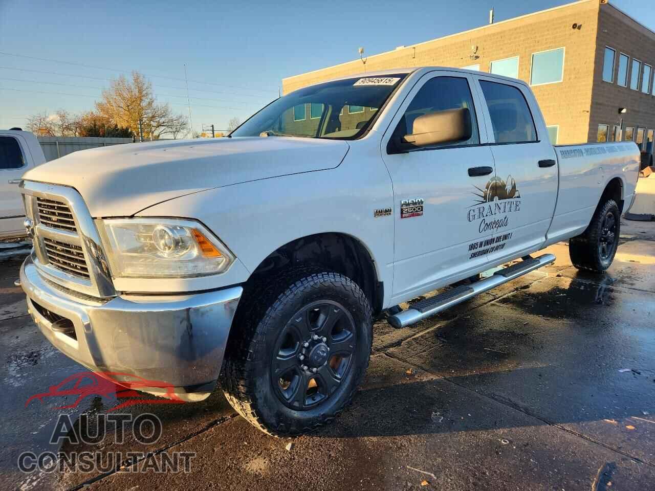 DODGE RAM 2500 2012 - 3C6TD5HT3CG248473