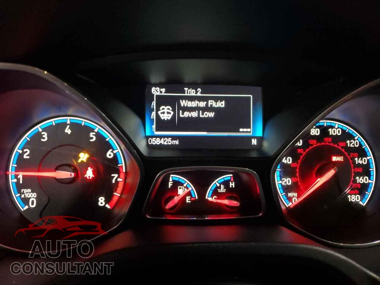 FORD FOCUS 2017 - WF0DP3TH4H4122748
