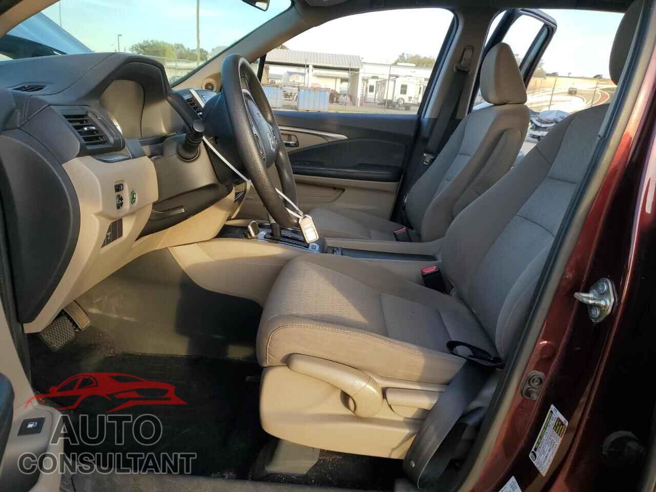 HONDA RIDGELINE 2017 - 5FPYK3F48HB021370