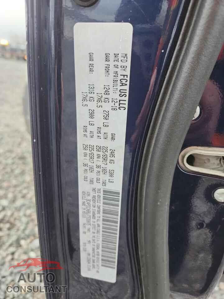 DODGE JOURNEY 2018 - 3C4PDCAB8JT533075