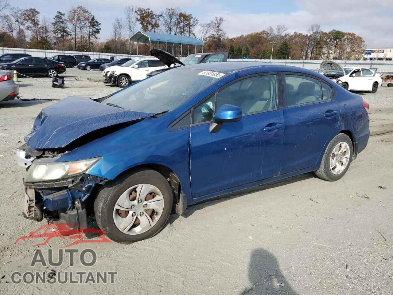 HONDA CIVIC 2013 - 2HGFB2F58DH532165