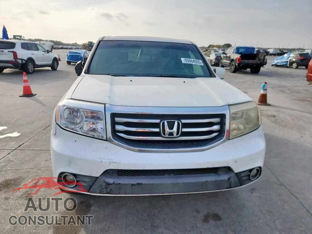 HONDA PILOT 2012 - 5FNYF3H56CB006894