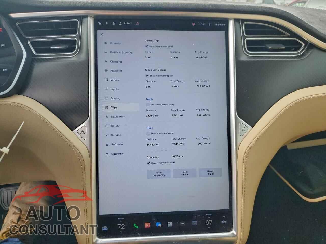 TESLA MODEL S 2017 - 5YJSA1E25HF190722