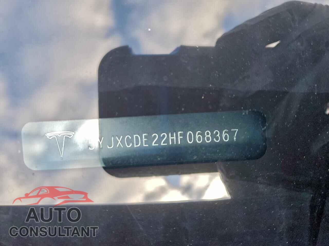 TESLA MODEL X 2017 - 5YJXCDE22HF068367