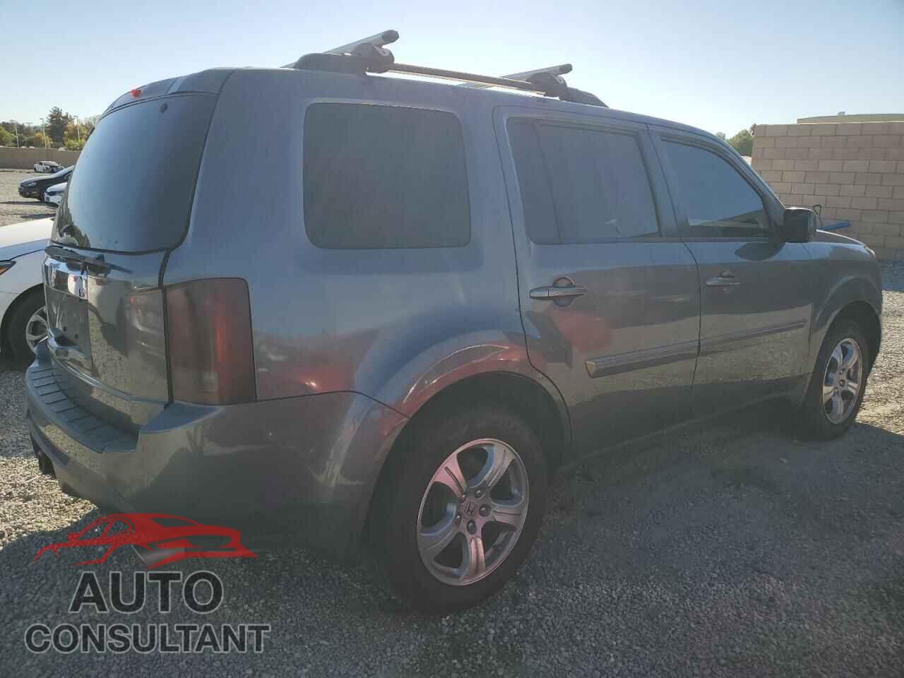 HONDA PILOT 2012 - 5FNYF3H72CB024276