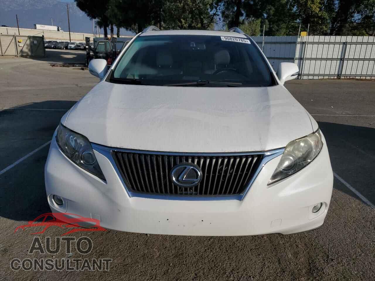 LEXUS RX350 2011 - 2T2ZK1BA4BC061692