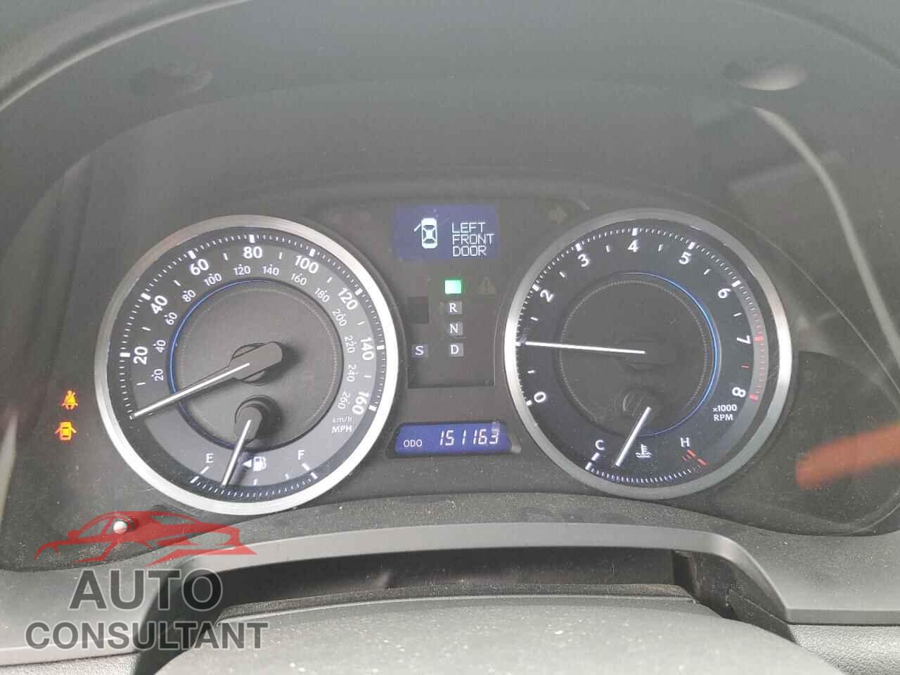 LEXUS IS 2013 - JTHBF5C22D5187864