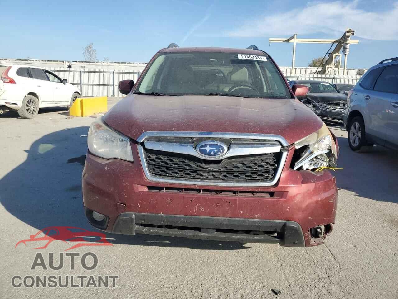 SUBARU FORESTER 2014 - JF2SJAMC8EH489807