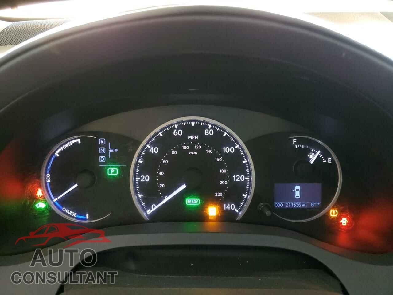 LEXUS CT 200 2012 - JTHKD5BH9C2076899