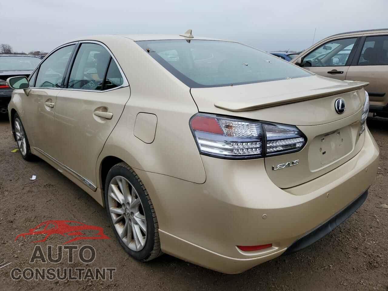 LEXUS HS 2010 - JTHBB1BA1A2002083