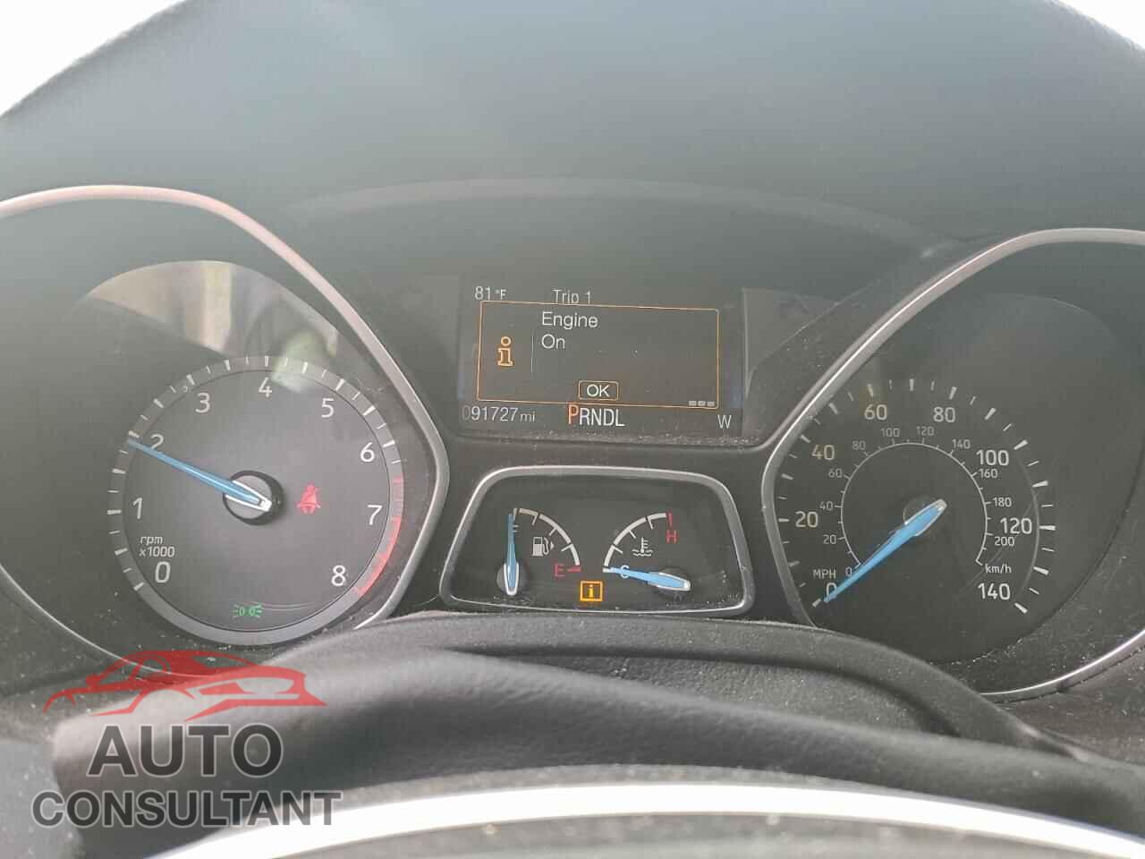 FORD FOCUS 2016 - 1FADP3F29GL342777