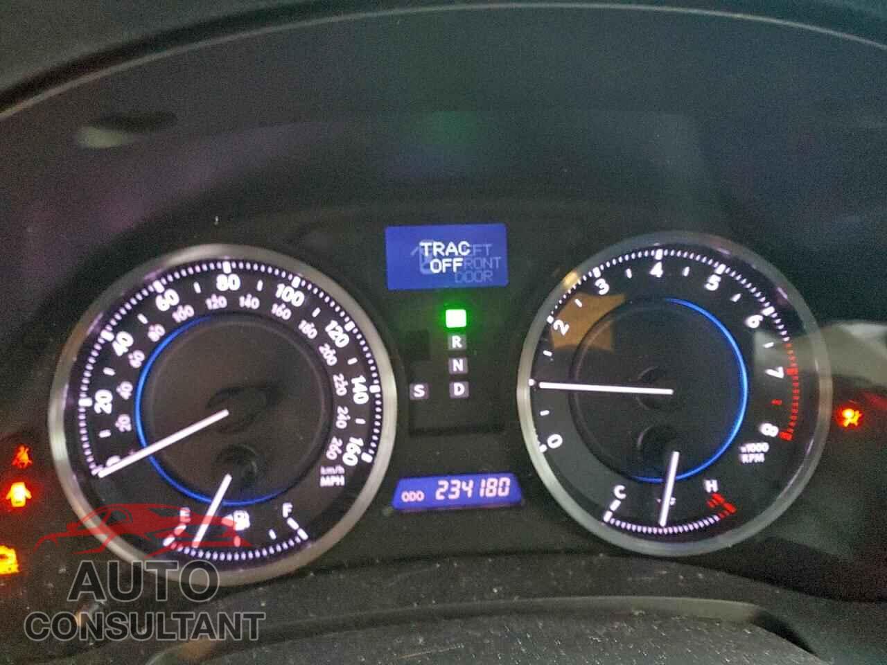 LEXUS IS 2012 - JTHBF5C28C5168864