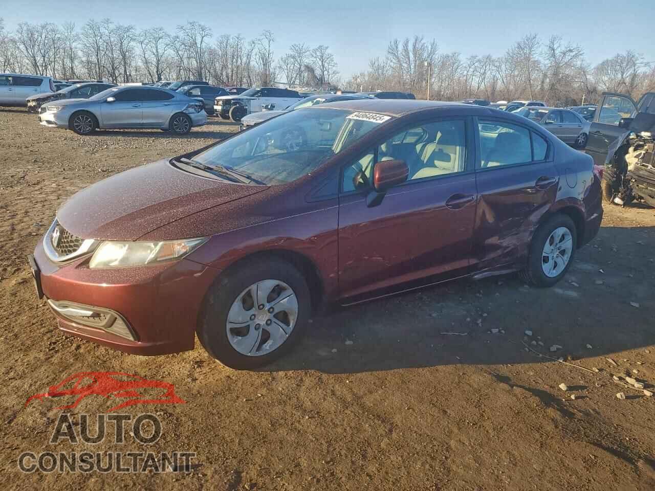 HONDA CIVIC 2014 - 19XFB2F52EE255184