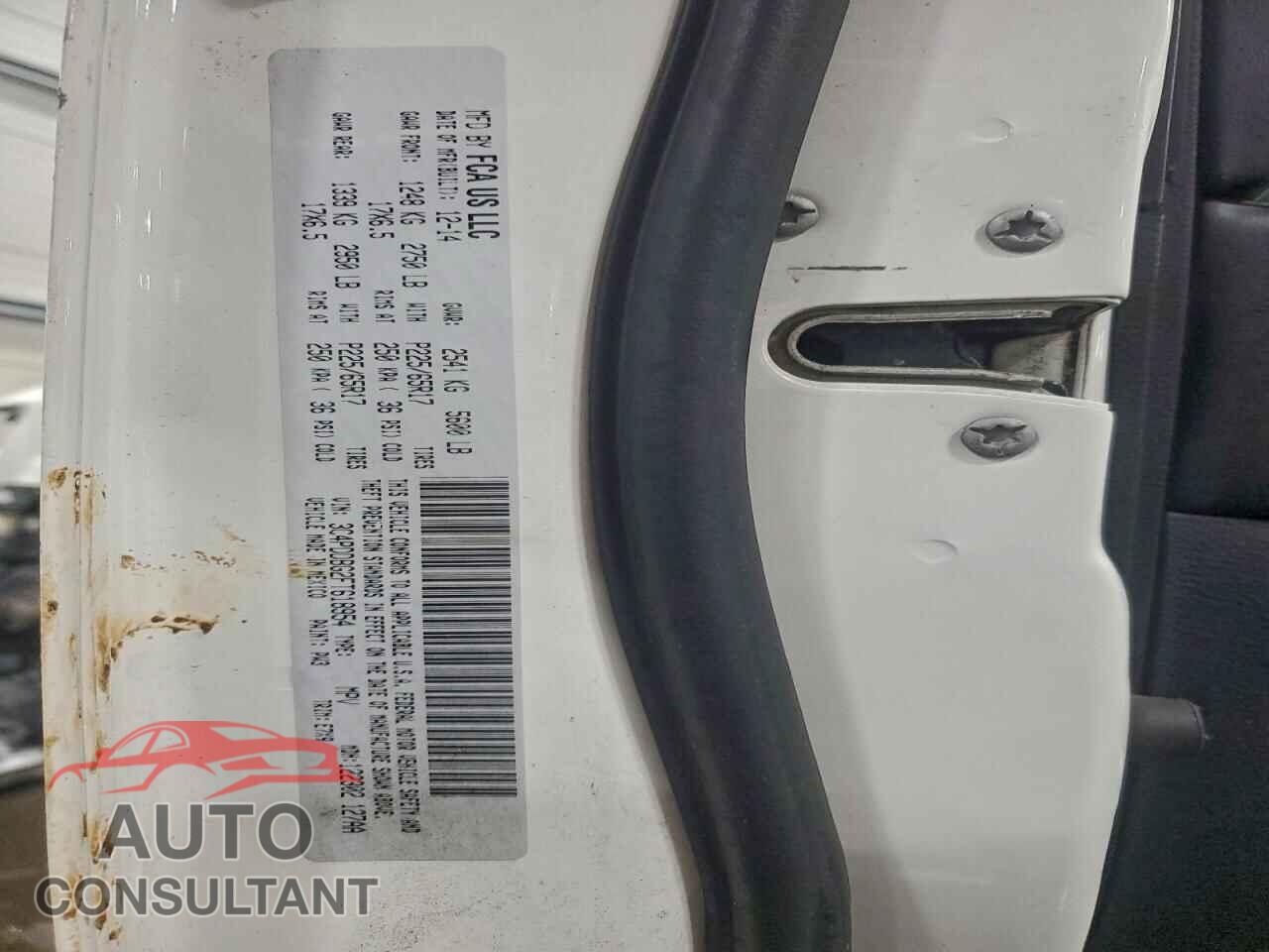 DODGE JOURNEY 2015 - 3C4PDDBG2FT618954