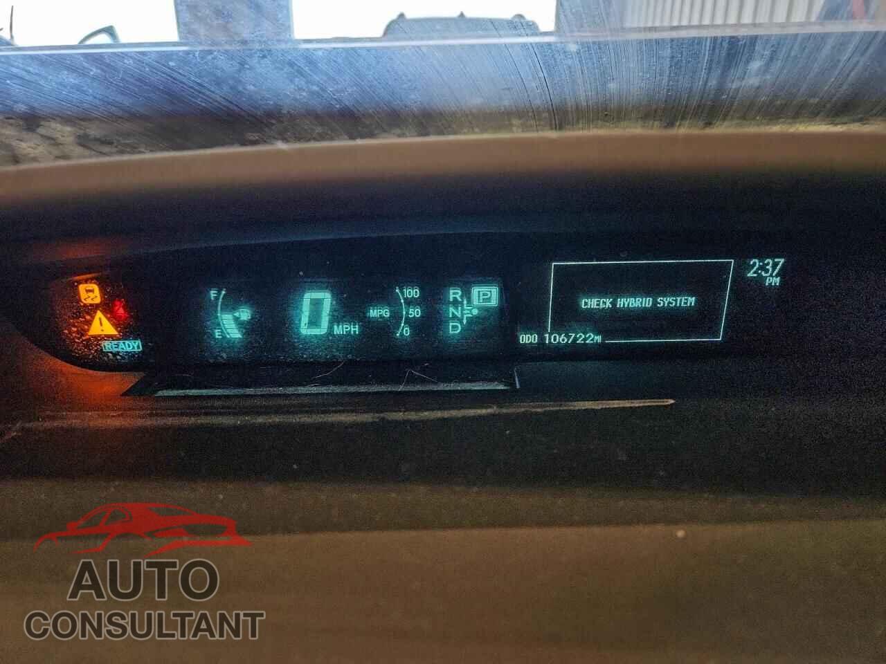 TOYOTA PRIUS 2011 - JTDKN3DU5B0247770