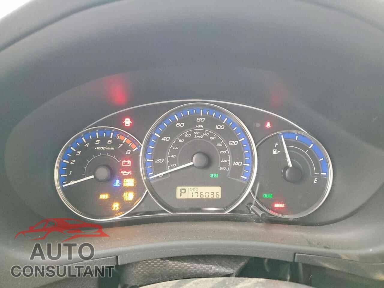 SUBARU FORESTER 2012 - JF2SHAEC8CH464686