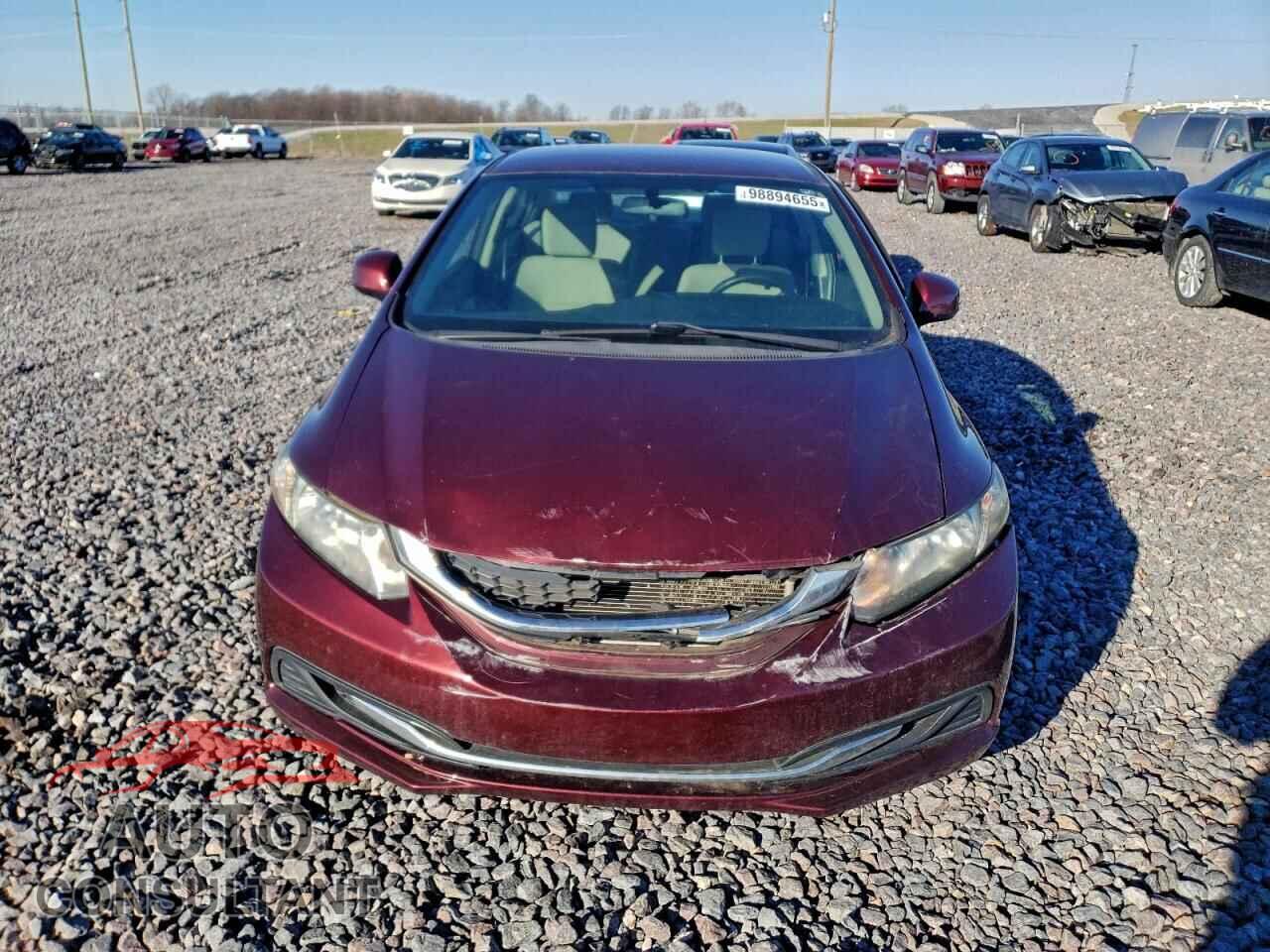 HONDA CIVIC 2013 - 19XFB2E54DE024965