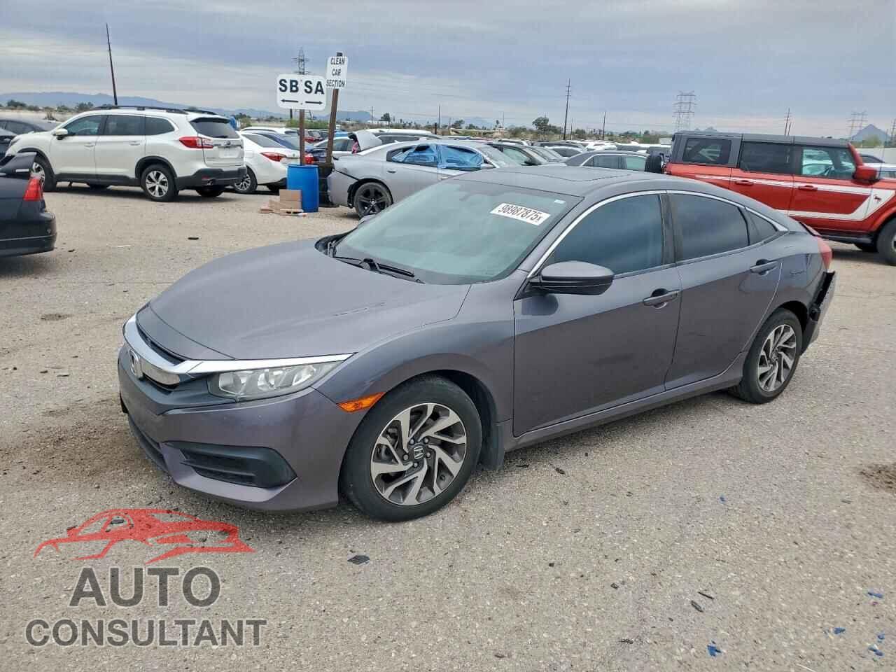 HONDA CIVIC 2016 - 19XFC2F71GE092576