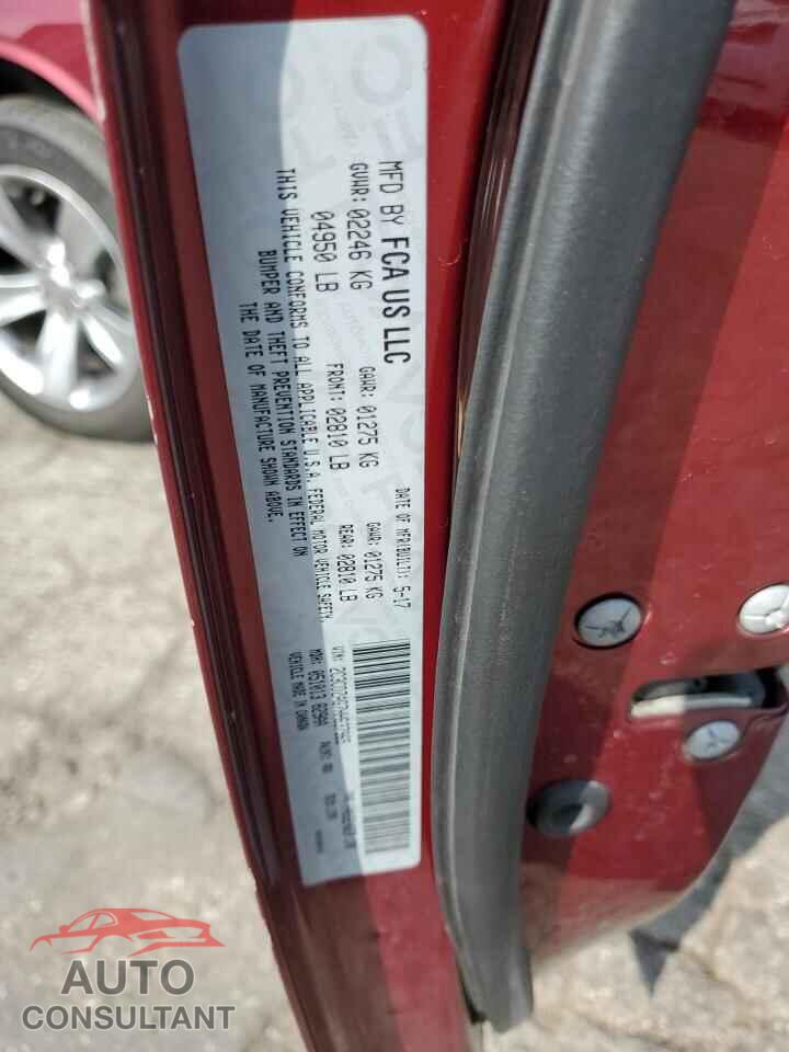 DODGE CHALLENGER 2017 - 2C3CDZAG7HH637965