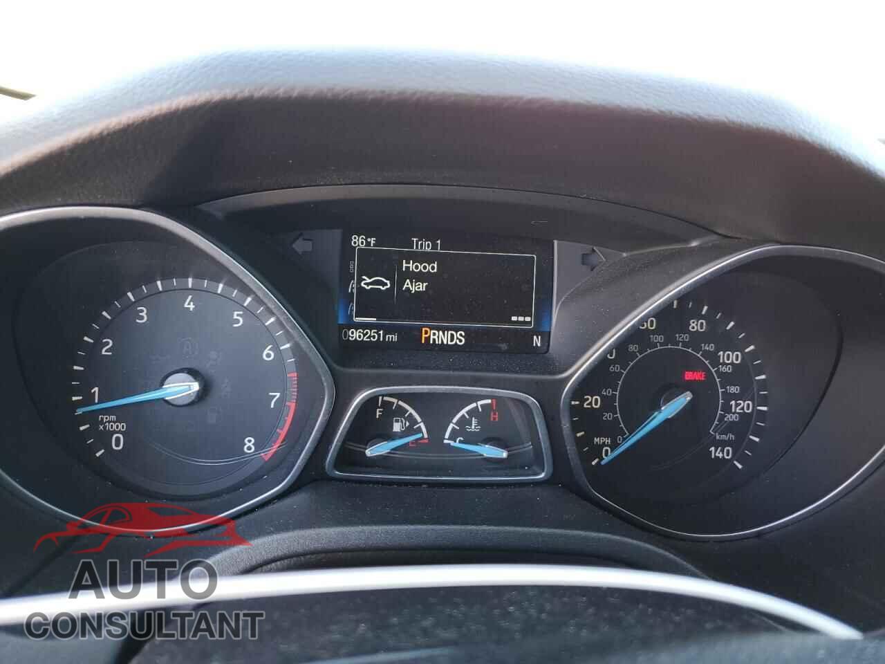FORD FOCUS 2017 - 1FADP3M25HL239120