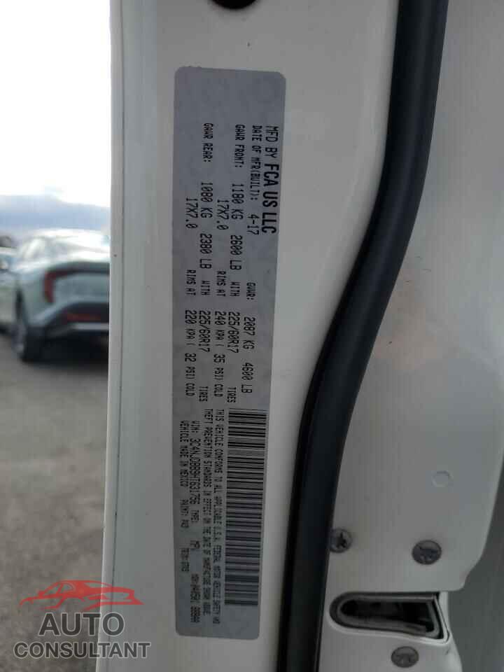 JEEP COMPASS 2017 - 3C4NJDBB9HT631756