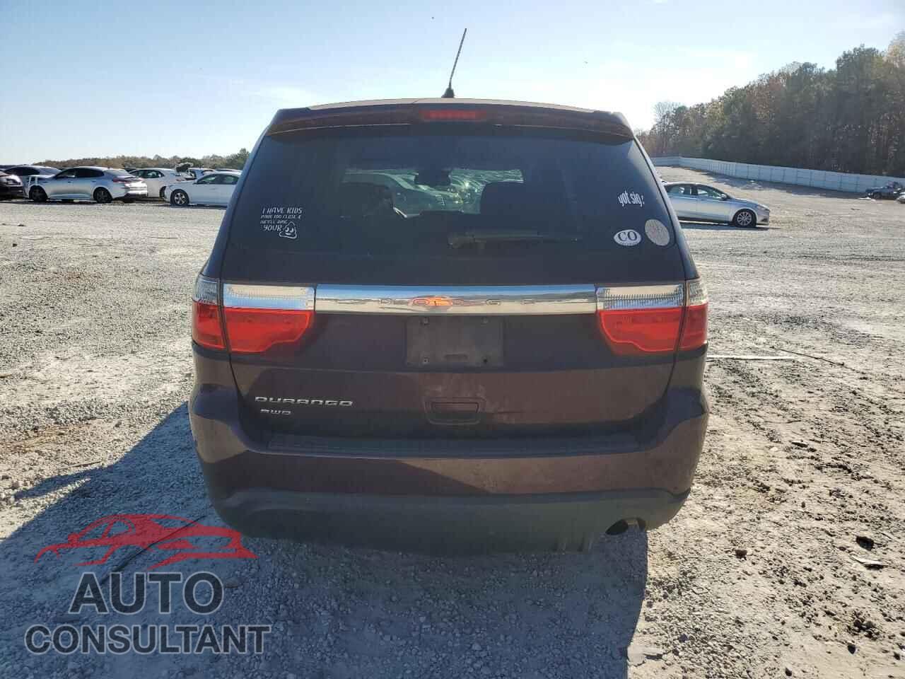 DODGE DURANGO 2012 - 1C4RDJAGXCC169457