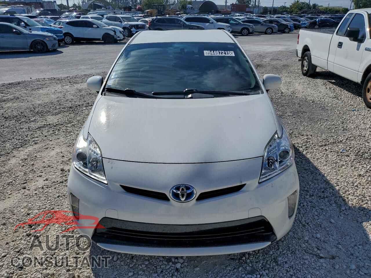 TOYOTA PRIUS 2012 - JTDKN3DU4C5496498