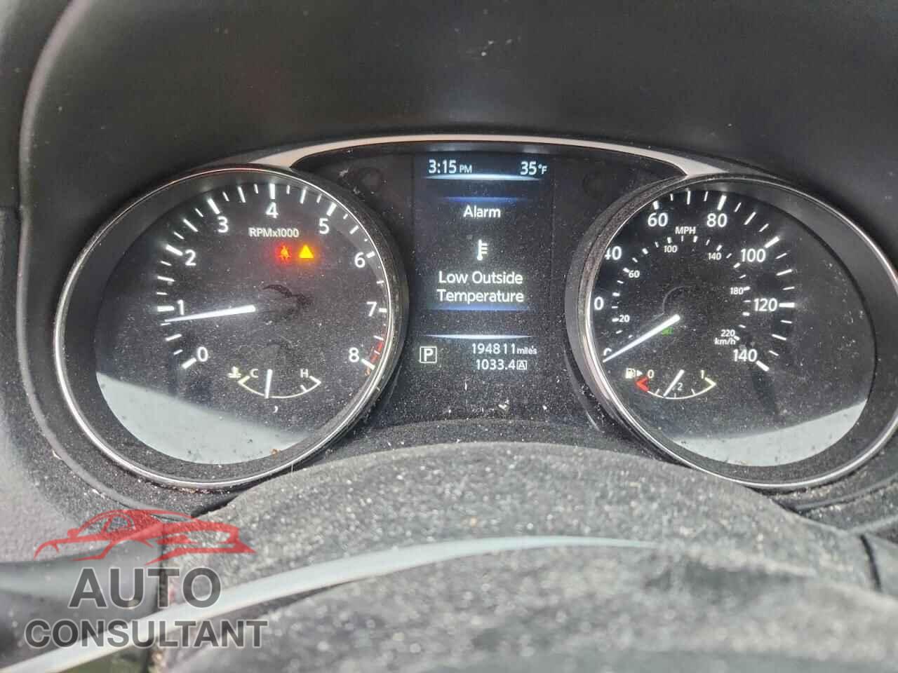 NISSAN ROGUE 2015 - KNMAT2MV6FP537890