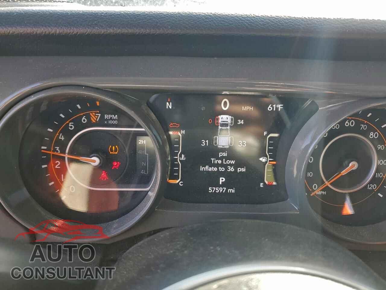 JEEP GLADIATOR 2021 - 1C6JJTAG5ML599892