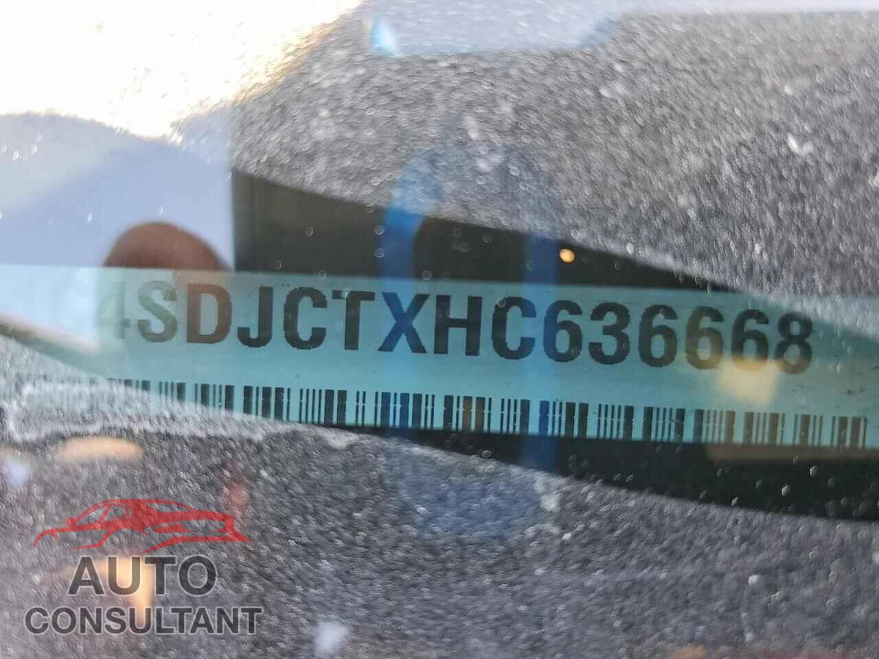 DODGE DURANGO 2017 - 1C4SDJCTXHC636668