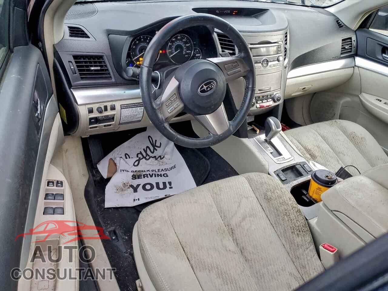 SUBARU OUTBACK 2010 - 4S4BRBGC9A3329348