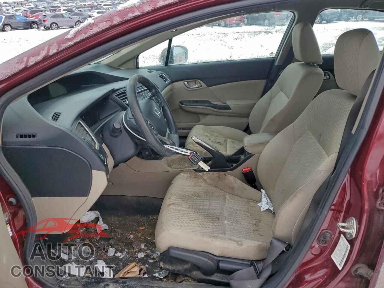 HONDA CIVIC 2014 - 2HGFB2F57EH543126