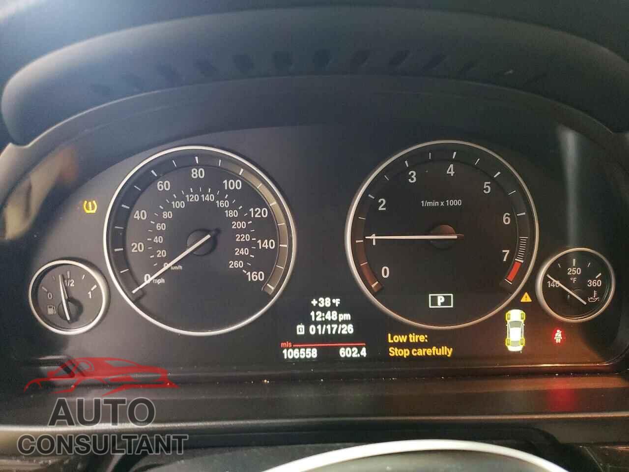 BMW 5 SERIES 2012 - WBAXH5C59CDW06743