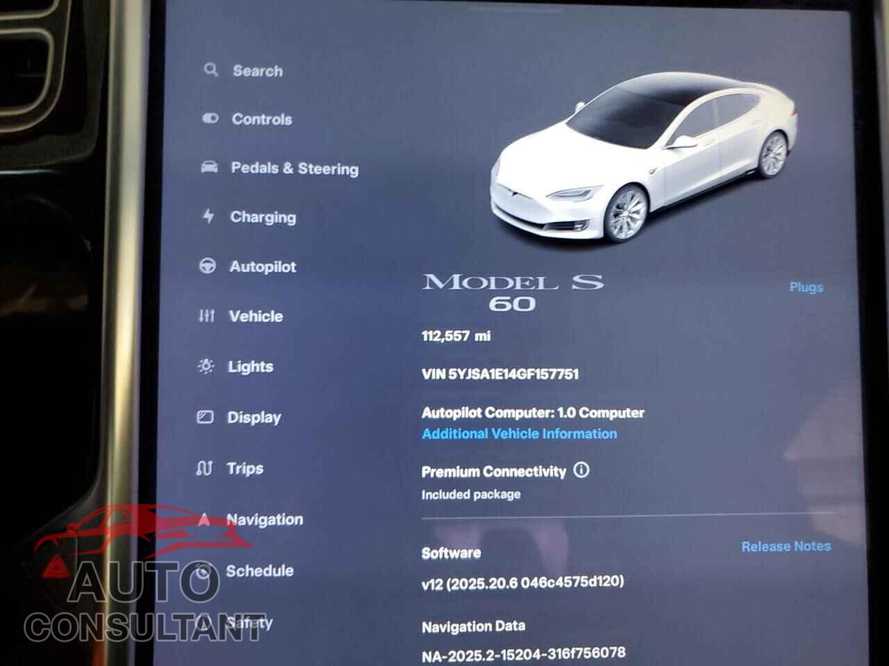 TESLA MODEL S 2016 - 5YJSA1E14GF157751