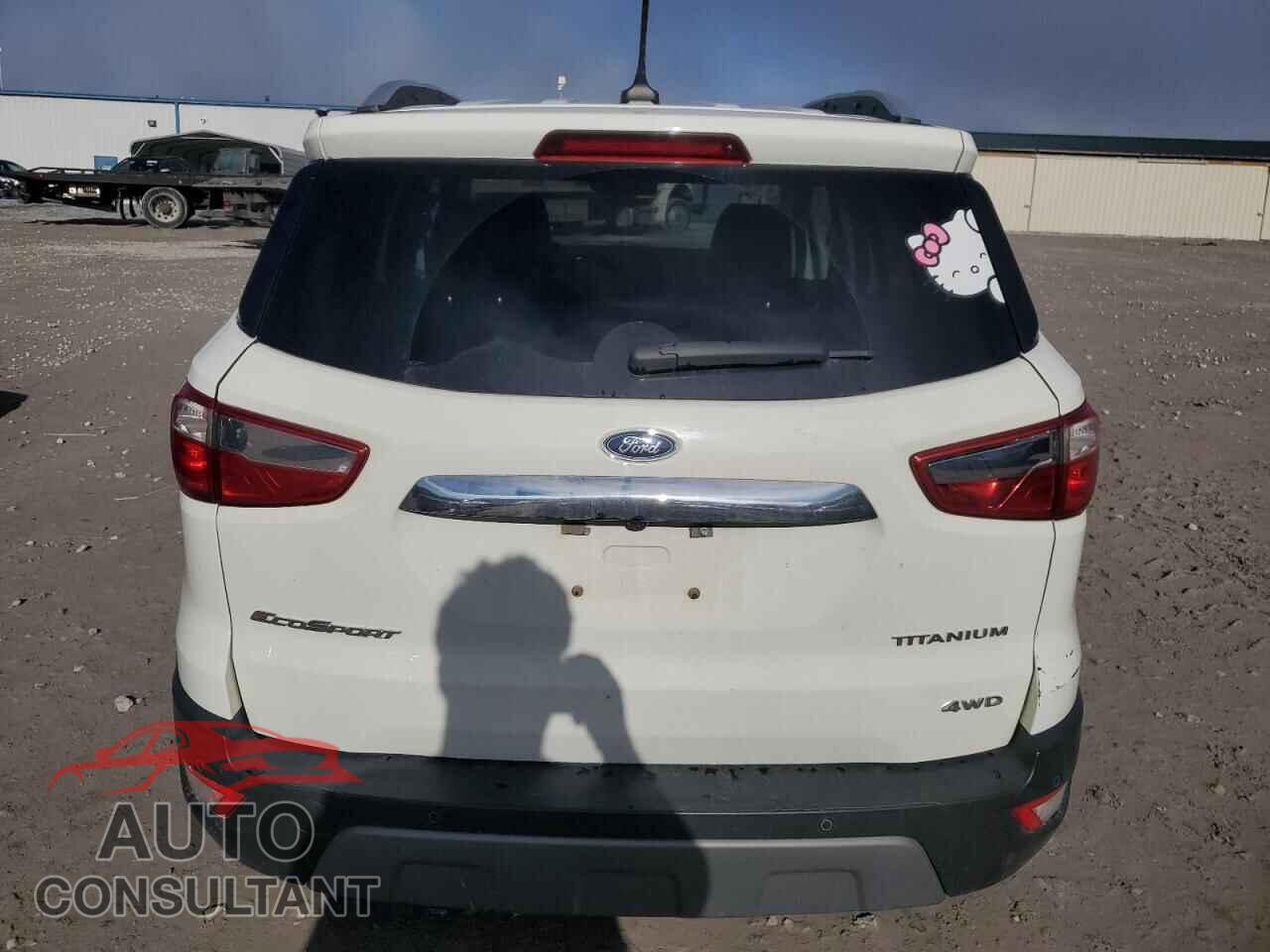 FORD ECOSPORT 2020 - MAJ6S3KL2LC327960