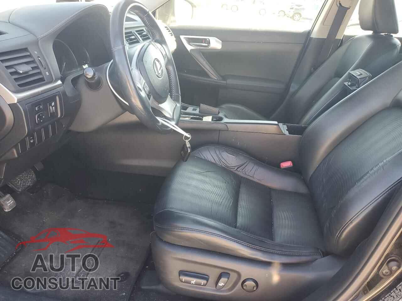 LEXUS CT 200 2012 - JTHKD5BH0C2072336