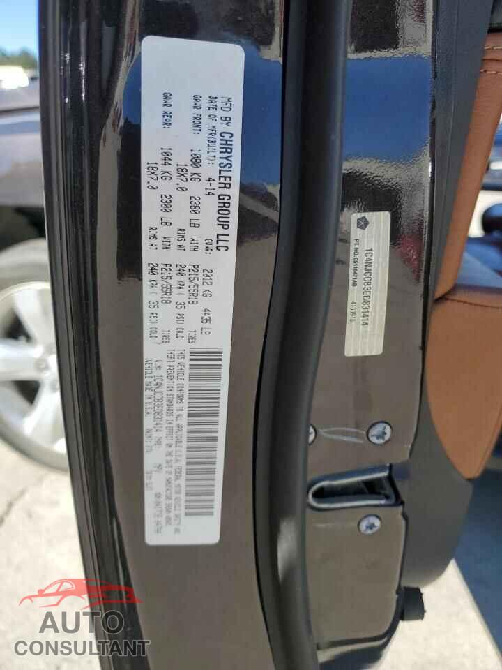JEEP COMPASS 2014 - 1C4NJCCB3ED831414