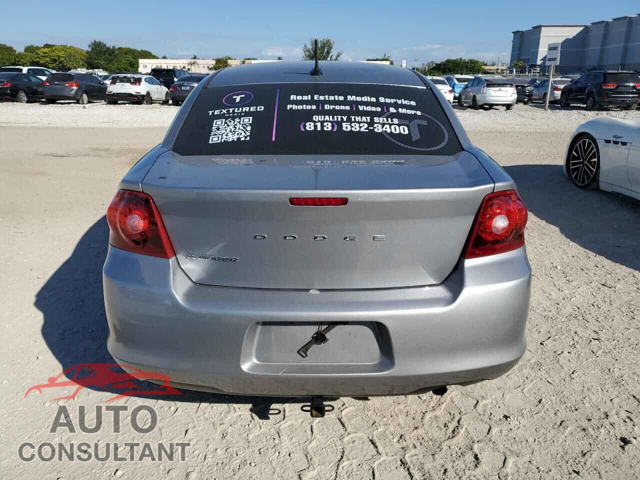 DODGE AVENGER 2013 - 1C3CDZAB2DN657885