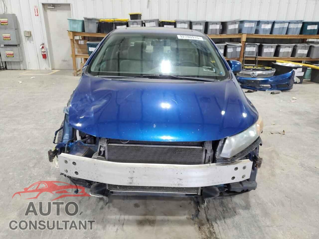 HONDA CIVIC 2012 - 2HGFB2F86CH502493