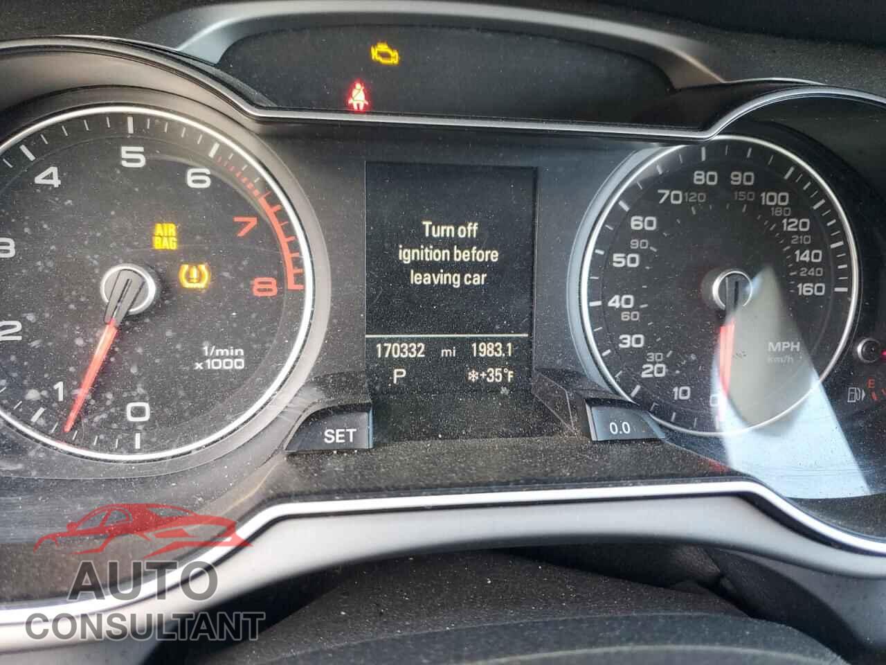 AUDI A4 2013 - WAUKFBFL5DN022408